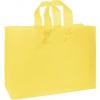 Color-frosted, High-density Shoppers Bags, Yellow, Large