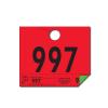 Automotive Dealer Tags With Large Numbers