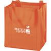 Non-woven Market Tote Bags, Orange, Medium