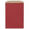 Brick Red Paper Merchandise Bags, Small 6 1/4 X 9 1/4"