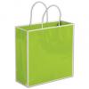 Custom Luxury Shopping Bags, Lime, Medium