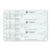 Manual Business Payroll Check, Works With Window Envelope