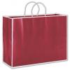 Custom Luxury Shopping Bags, Red, Large