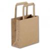 Square Shoppers Bag, Natural, 7 X 3 X 7"