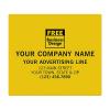 Personalized 4 X 3 1/2" Label Printing, Polyester, Gold, Silver