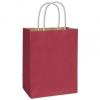 Radiant Shoppers Bag, Crimson, 8 1/4 X 4 3/4 X 10 1/2"