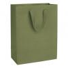 Manhattan Eco Euro-shoppers Bag, Green, 10 X 5 X 13"