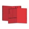 Real Estate Listing Folder, Pre-printed, Left Panel List, Legal Size, Closing Checklist, Red, 14 3/4 X 9 3/4"