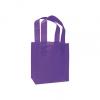Color-frosted, High-density Shoppers Bags, Grape, Small