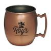 Copper Clad Stainless Steel Mule Mug 16oz, Printed Personalized Logo, Promotional Item, 36