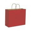 Red Paper Bags With Handles, Kraft, Personalized, Large 16 X 6 X 12 1/2"