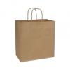 Star Shoppers Bag, Kraft, 13 X 7 X 13"