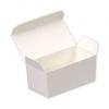 Colored Paper Ballotin Boxes, White, Small