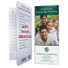 Credit Union Membership Document Holder, Pre-printed, Personalized, 10 1/4" X 4 1/2