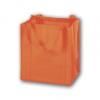 Unprinted Non-woven Market Tote Bags, Orange, Medium