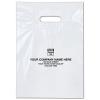 White Plastic Bags, 9 X 13"