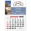 2022 Personalized Full-color Rectangle - Stick-up Calendar Card