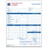 Itemized Roofing Invoice