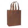 Color-frosted, High-density Shoppers Bags, Chocolate, Medium