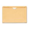 Straight Tab Card File Pocket, 5 1/2 X 8 1/8, Buff