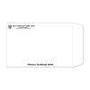 White Tyvek Envelope With Return Address Printed, 6 X 9"