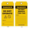 Reusable Do Not Operate Tag