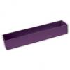 5-piece Color Boxes With Lids, Purple