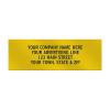 Personalized 1 7/8 X 5/8" Label Printing, Paper, 10 Colors