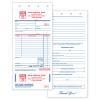 Service Order Invoice Form - With Claim Check And Carbons