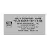 Personalized 3 1/2 X 1 3/4" Label Printing, Weatherproof Laminated Vinyl Or Polyester