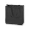 Unprinted Non-woven Tote Bags, Black, 18"
