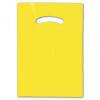 Yellow Merchandise Plastic Bags, Standard Size 9 X 12"