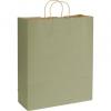 Varnish Stripe Shoppers Bag, Khaki, 16 X 6 X 19"