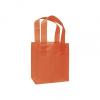 Color-frosted, High-density Shoppers Bags, Orange, Small