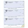 Quickbooks Laser 3-up Multi-purpose Check, Unlined, Hole-punched Dla112