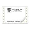 Shipping Label - White Continuous Mailing Label 
