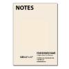 Cream Notepad - Custom Printed