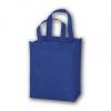 Unprinted Non-woven Tote Bags, Royal Blue, 12"