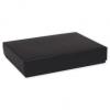 Decorative Candy Boxes, Quilted Black, Medium