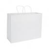 Vogue Shoppers Bag, White, 16 X 6 X 12 1/2"