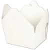 Biopak Food Containers, White, Small