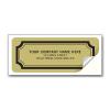 Gold Foil Stickers Embossed