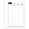 Graph Paper Pads With Wide Margin