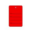 Merchandise Price Tag, Red