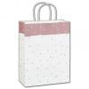 Rose Dots Shopping Bags With Handle, Medium