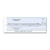 Payroll-general Disbursement Center Check, Personalized, Blue
