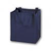 Unprinted Non-woven Market Tote Bags, Navy, Medium