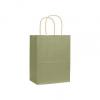 Varnish Stripe Shoppers Bag, Khaki, 8 1/4 X 4 3/4 X 10 1/2"