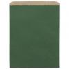 Forest Green Kraft Merchandise Paper Bags, Large 12 X 15"
