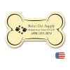 Dog Bone Magnet, Printed Personalized Logo, Promotional Item, 500